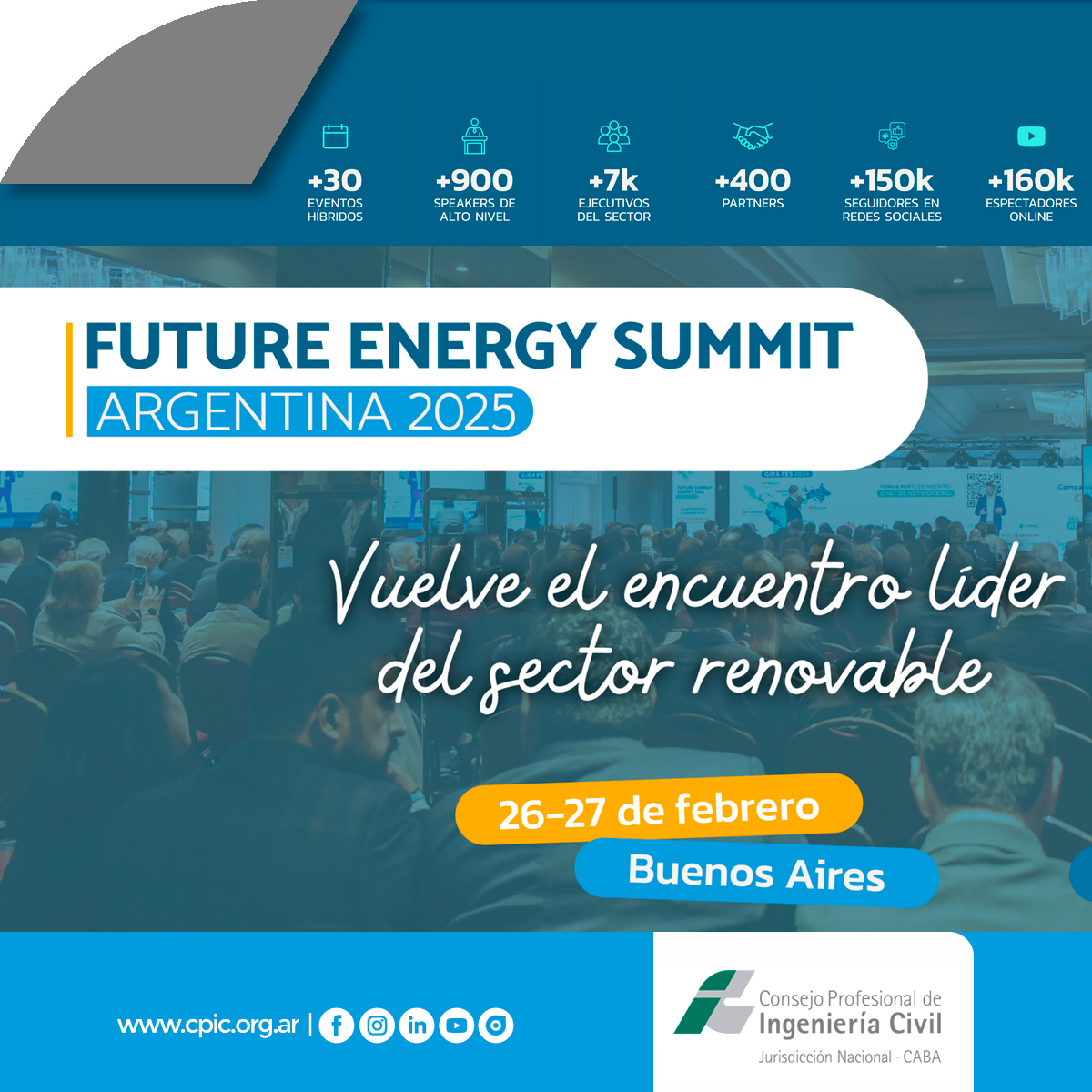 Se presenta Future Energy Summit (FES) Argentina – CPIC